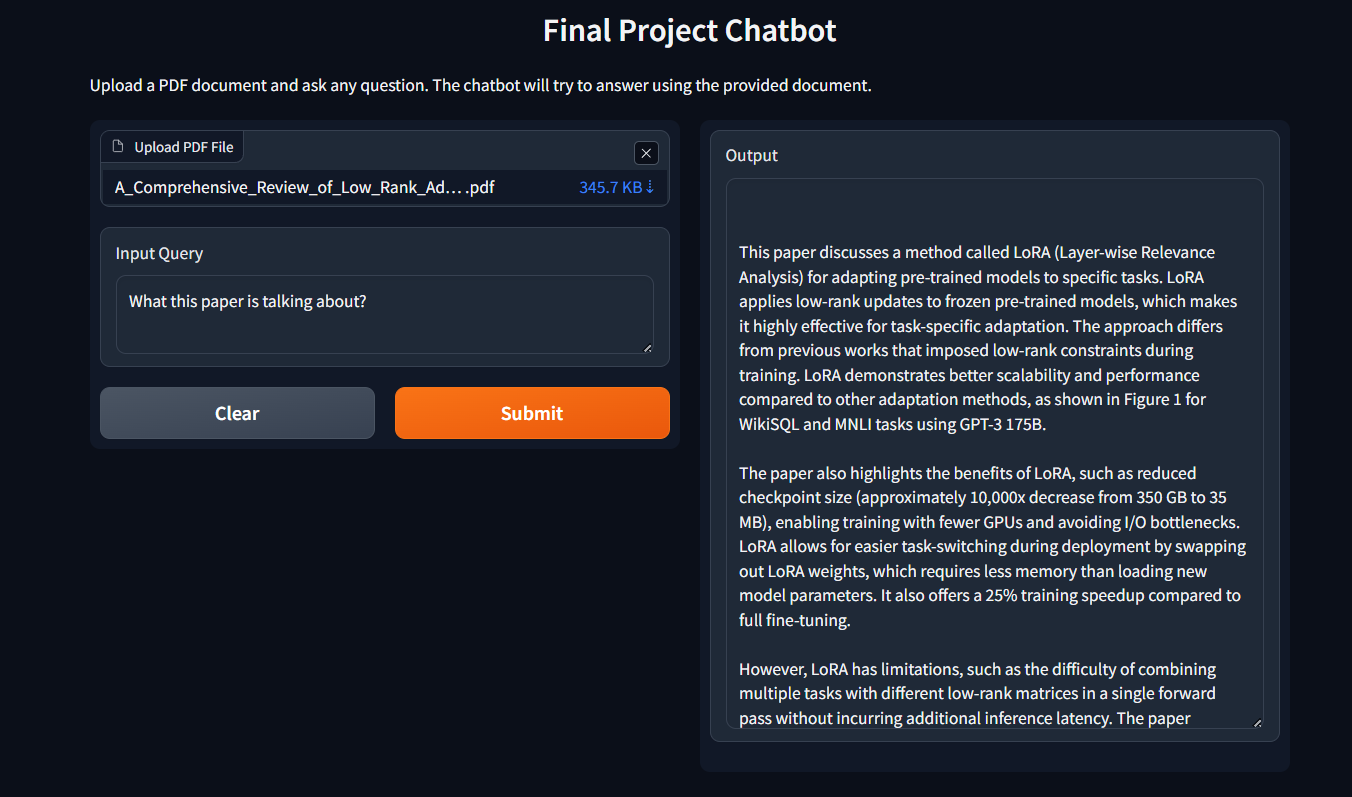 Smart Document Assistant | IBM Generative AI Engineering Capstone Project